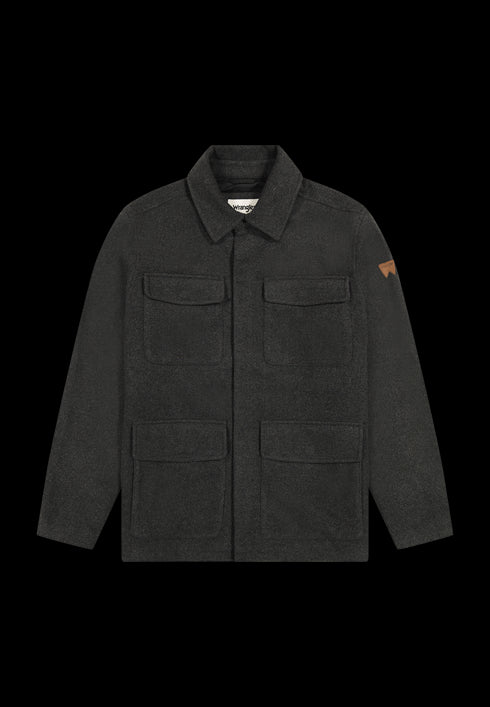 Wrangler Men's Transitional Jacket In Charcoal Heather