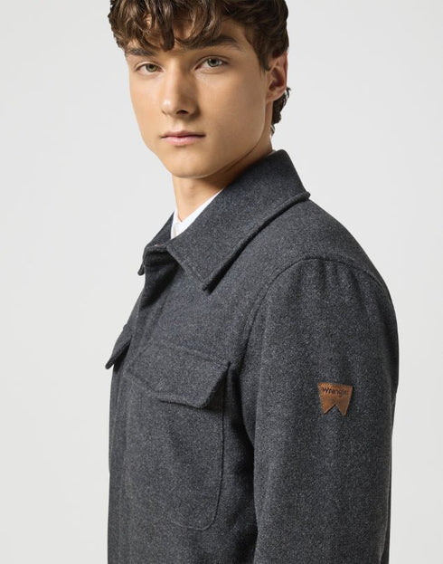 Wrangler Men's Transitional Jacket In Charcoal Heather