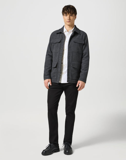 Wrangler Men's Transitional Jacket In Charcoal Heather
