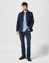 Wrangler Men's Transitional Jacket In Dark Navy