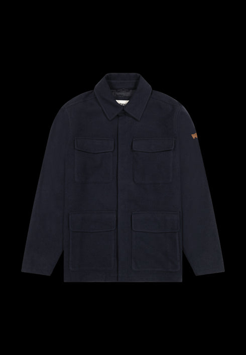 Wrangler Men's Transitional Jacket In Dark Navy