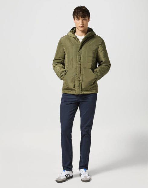 Wrangler Men's Transitional Puffer Jacket In Ivy Green