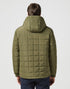 Wrangler Men's Transitional Puffer Jacket In Ivy Green