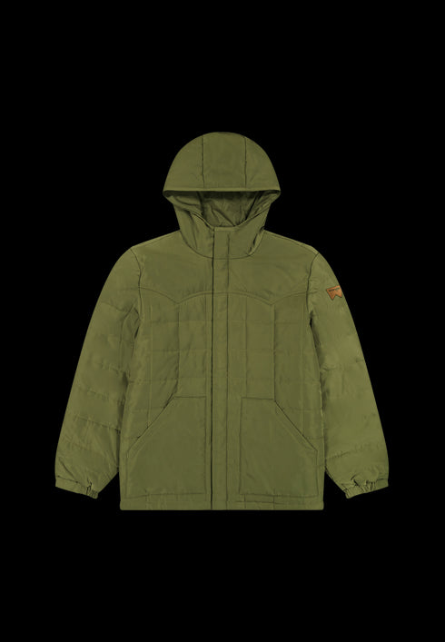 Wrangler Men's Transitional Puffer Jacket In Ivy Green