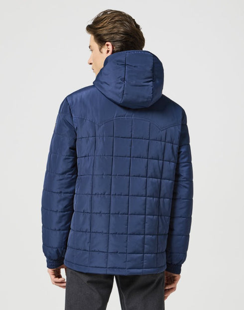 Wrangler Men's Transitional Puffer Jacket In Navy