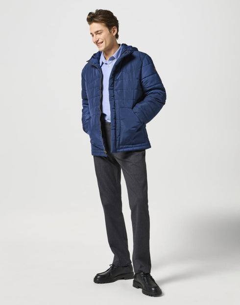 Wrangler Men's Transitional Puffer Jacket In Navy