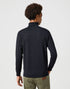 Wrangler Men's Turtle Neck Sweatshirt In Black