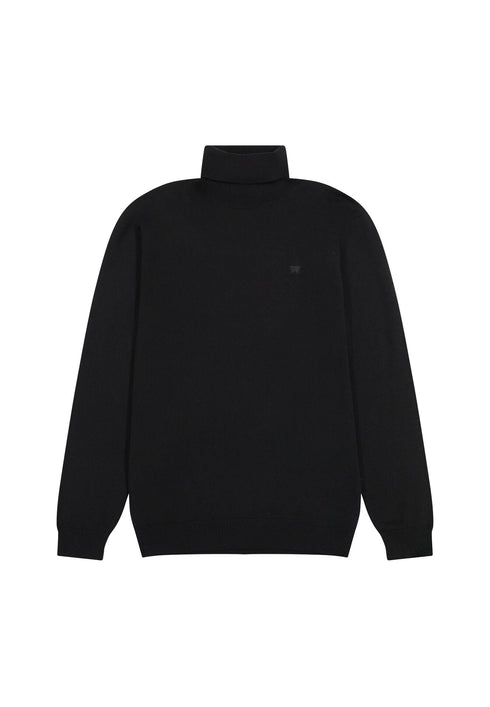 Wrangler Men's Turtle Neck Sweatshirt In Black