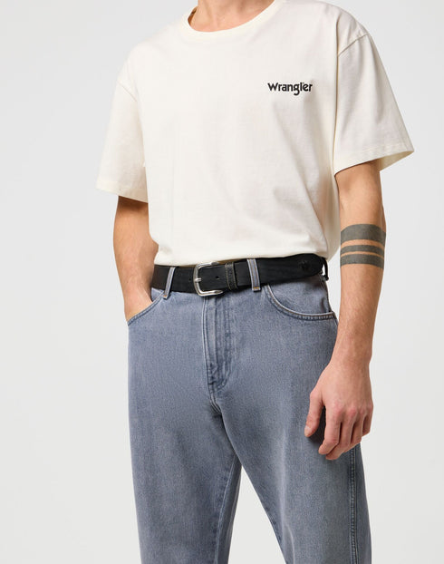 Wrangler Men's West Belt In Black - Rodeo In