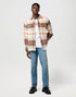 Wrangler Men's Western Shirt In Birch - Rodeo In