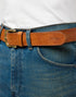 Wrangler Men's Western Stitch Belt In Cognac - Rodeo In