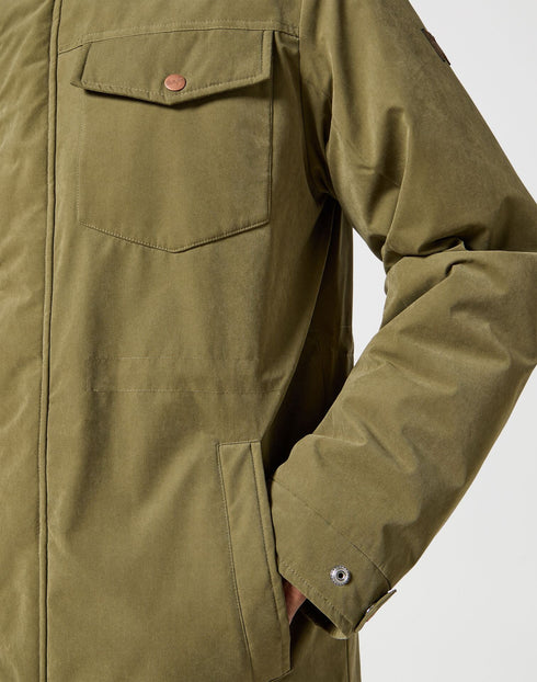 Wrangler Men's Winter Jacket In Ivy Green