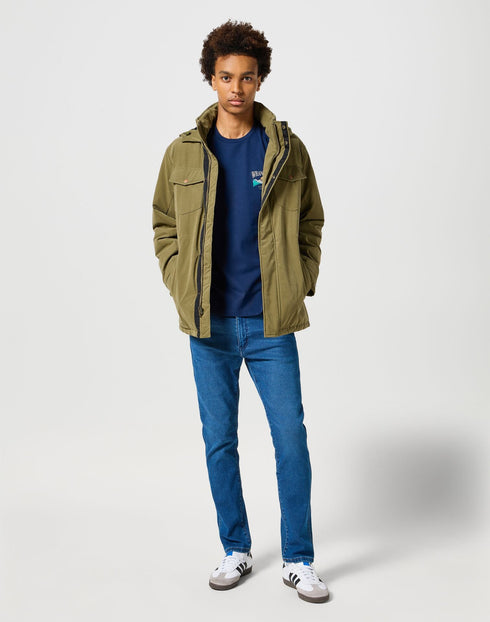 Wrangler Men's Winter Jacket In Ivy Green