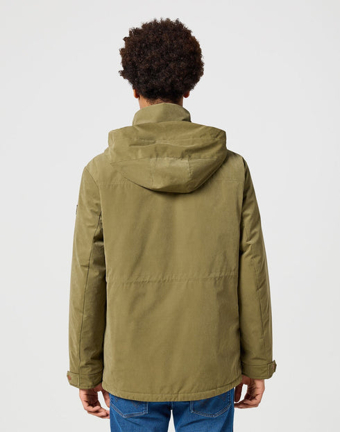 Wrangler Men's Winter Jacket In Ivy Green