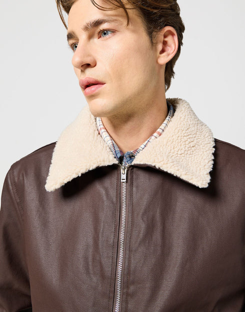 Wrangler Men's Wrangler Aviator Jacket In Mole