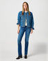 Wrangler Women's Bootcut Jeans In Timeless Indigo