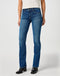 Wrangler Women's Bootcut Jeans In Timeless Indigo