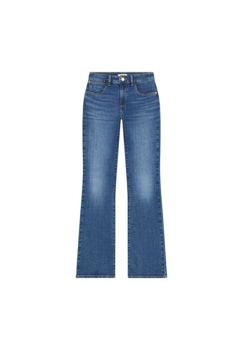 Wrangler Women's Bootcut Jeans In Timeless Indigo