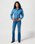 Wrangler Women's Bootcut Jeans In Vintage Blue - Rodeo In