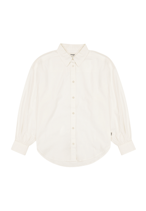 Wrangler Women's Cool GIrl Shirt in Worn White - Rodeo In