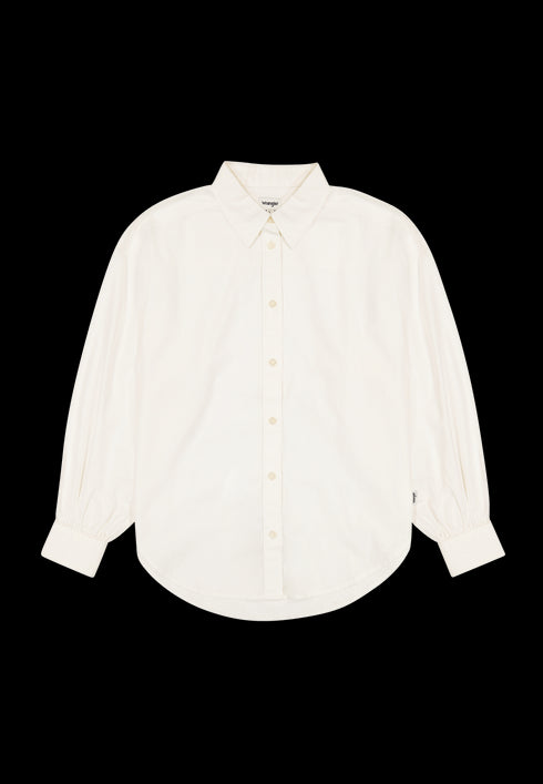 Wrangler Women's Cool GIrl Shirt in Worn White