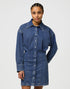 Wrangler Women's Darted Skirt Dress In Sapphire Trace - Rodeo In