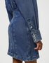 Wrangler Women's Darted Skirt Dress In Sapphire Trace - Rodeo In