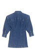 Wrangler Women's Darted Skirt Dress In Sapphire Trace - Rodeo In