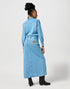 Wrangler Women's Denim Match Up Dress In Light Blue