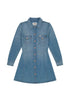 Wrangler Women's Denim Shirt Dress In Forst - Rodeo In