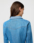 Wrangler Women's Denim Shirt Dress In Forst - Rodeo In