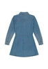 Wrangler Women's Denim Shirt Dress In Forst - Rodeo In