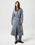 Wrangler Women's Denim Trench Coat In Haute Haze - Rodeo In