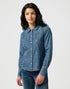 Wrangler Women's Exaggerated Yoke Shirt In Faded Blue