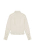 Wrangler Women's Feeme Peplim Shirt In Pinstar White - Rodeo In