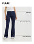 Wrangler Women's Flare Jeans In Hazel