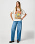 Wrangler Women's GirlFriend T-Shirt In Vintage White
