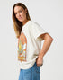 Wrangler Women's GirlFriend T-Shirt In Vintage White