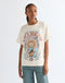 Wrangler Women's Girlfriend T-Shirt In Worn White - Rodeo In