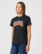 Wrangler Women's Graphic T-Shirt In Faded Black