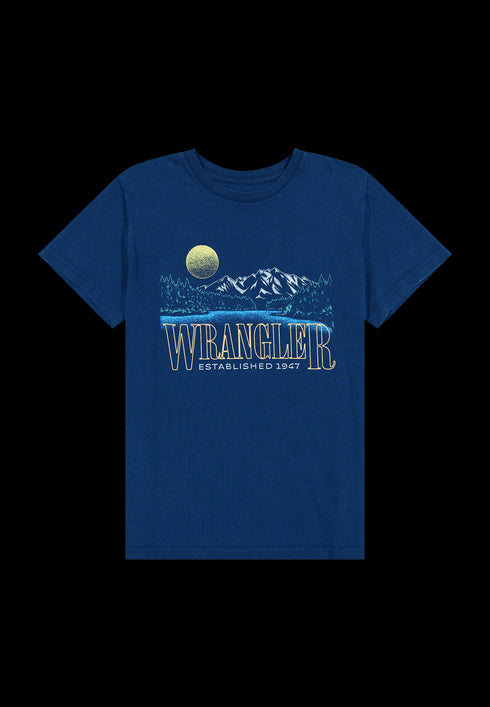 Wrangler Women's Graphic T-Shirt on Navy