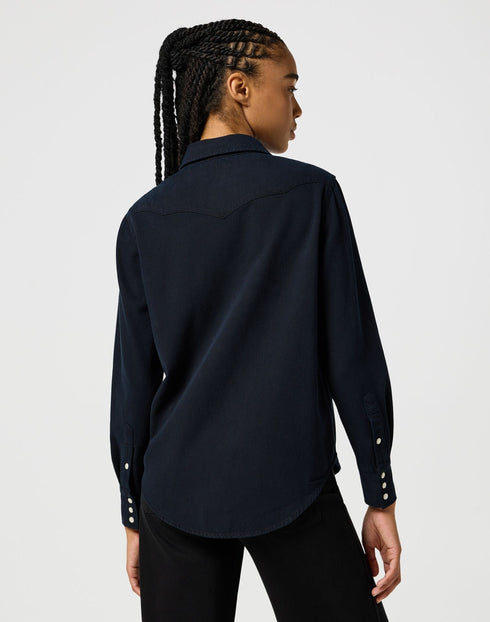 Wrangler Women's Heritage Shirt In Black