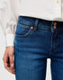 Wrangler Women's Low Rise Bold Boot Cut Jeans In Canyon Crest - Rodeo In