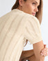 Wrangler Women's One Pocket Polo T-Shirt In Birch - Rodeo In