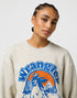 Wrangler Women's Oversized Sweatshirt In Oat Meal