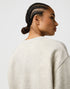 Wrangler Women's Oversized Sweatshirt In Oat Meal