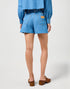 Wrangler Women's Pleated Short In Cotton Candy Blue