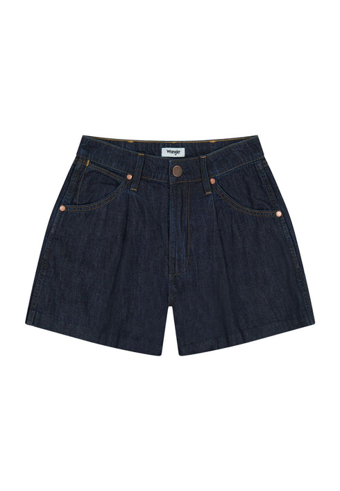 Wrangler Women's Pleated Shorts In Saddle