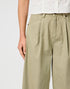 Wrangler Women's Pleated Trouser jeans In Dark Tea - Rodeo In