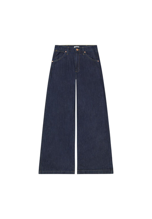 Wrangler Women's Pleated Trouser jeans In Saddle